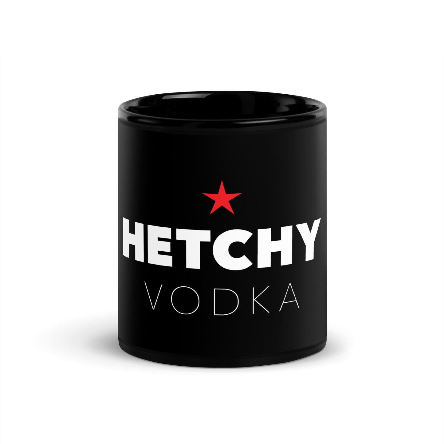 Black Glossy Mug