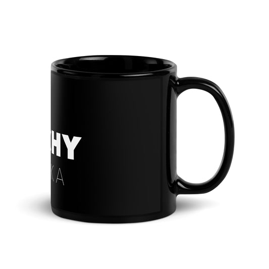 Black Glossy Mug